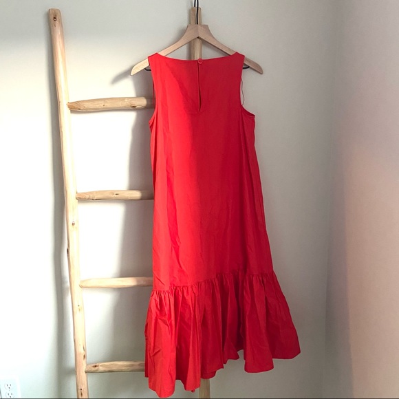 XXS Christopher John Rogers Ruffle Shift Dress - Picture 6 of 10